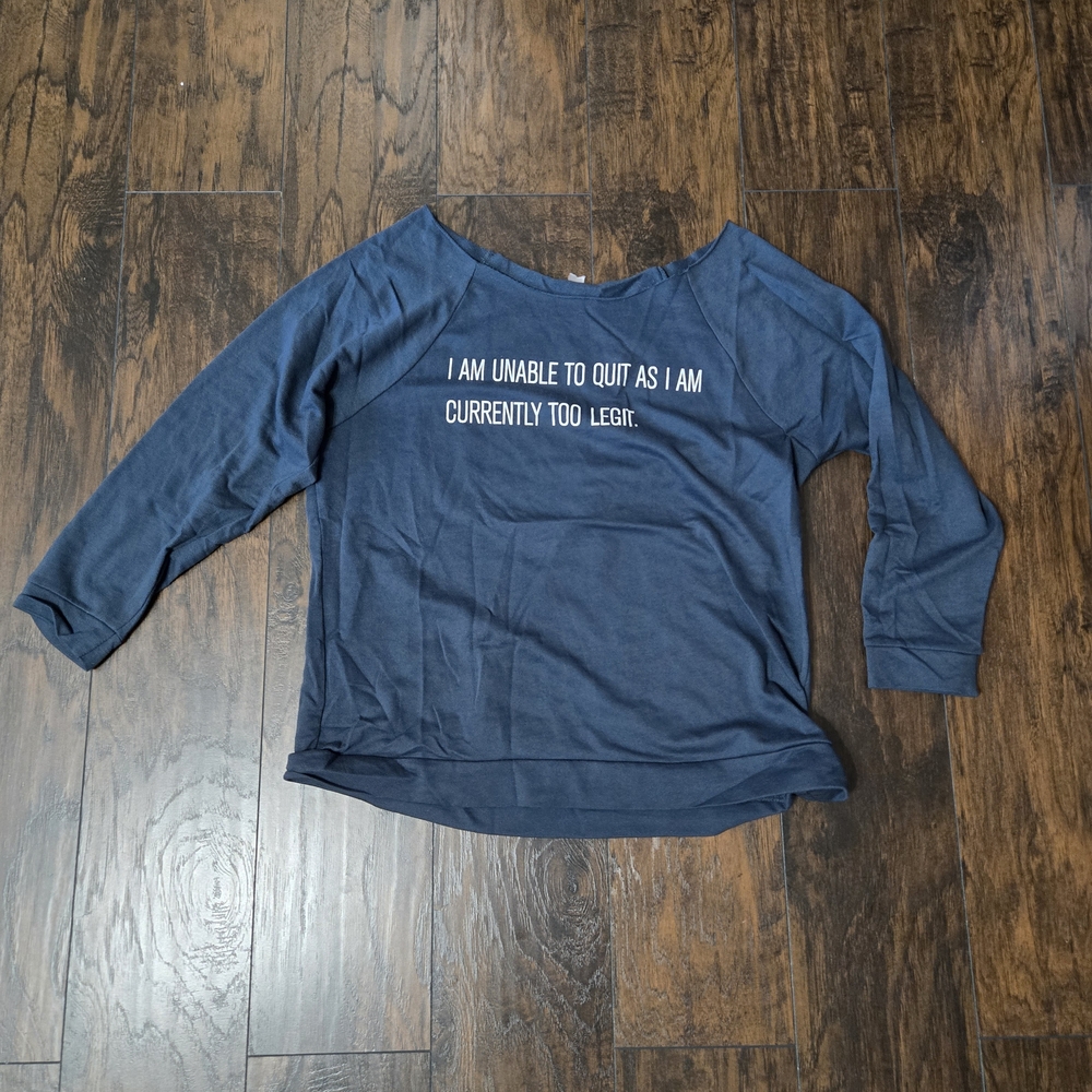 Casual Blue Women's Top